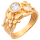 Forgyldte ringe