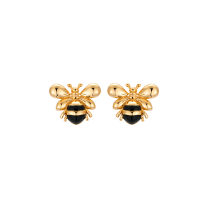 Bee Earrings - Goldplated
