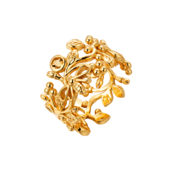 Bi Ring Med gte Citrin