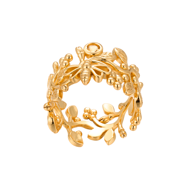 Bi Ring Med gte Citrin