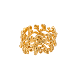 Bi Ring Med gte Citrin