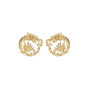 Stjernetegn reringe Skorpion - Guldbelagt