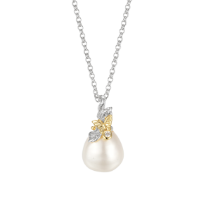 Sommerfugl Halskde - Perle