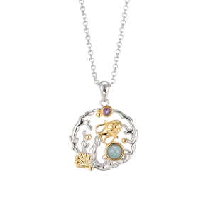 Stjernetegn Vandmand Halskde - Slv