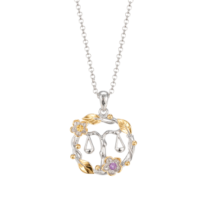 Stjernetegn Vgt Halskde - Slv