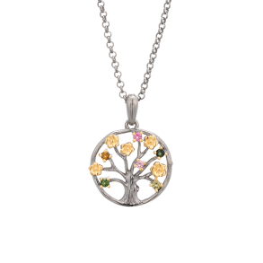 Livets Tr Halskde Med Tormalin