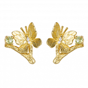 reringe Guldbelagt Topaz/Peridot