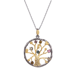 Livets tr Halskde Med Lang Kde