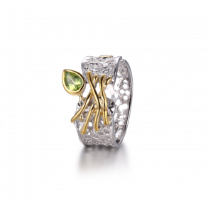 Peridot Ring I Slv