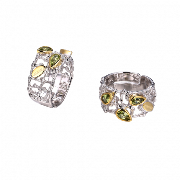 Ring Med �gte Peridot