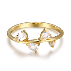 Topas Ring - �gte Sten