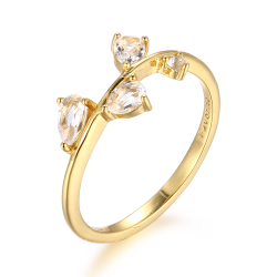 Topas Ring - �gte Sten