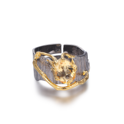 Citrin Ring Justerbar