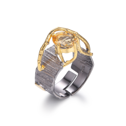 Citrin Ring Justerbar