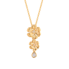 Anemone Halskde Guldbelagt