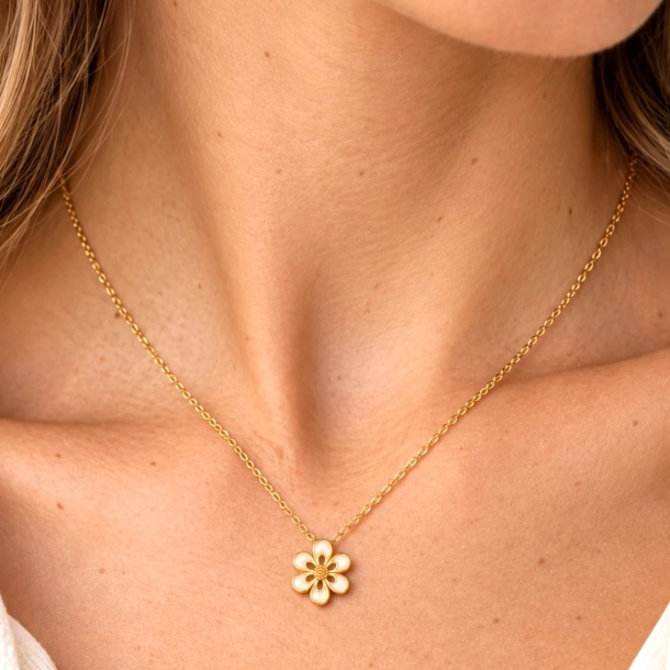 Blomster Halsk�de 