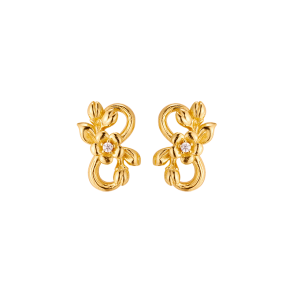 Infinity Earrings - Gold plated