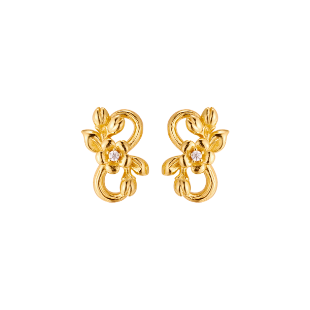 Infinity Earrings - Gold plated