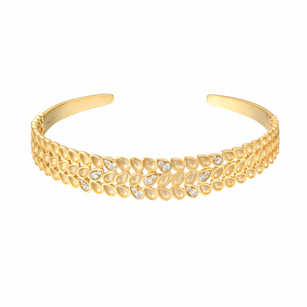 Seeds Bangle -  Goldplated