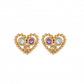 Heart Earrings Goldplated