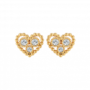 Heart Earrings Goldplated