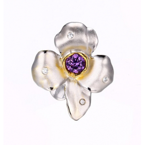 Stor Blomster Halskde