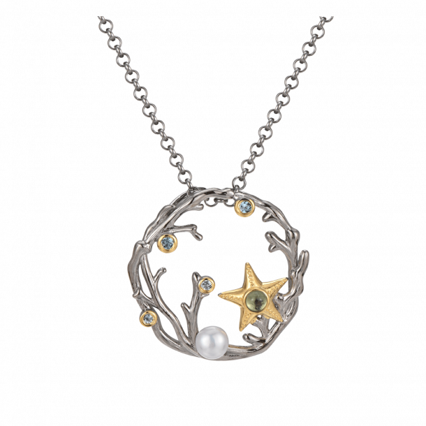 Starfish Necklace - Dark