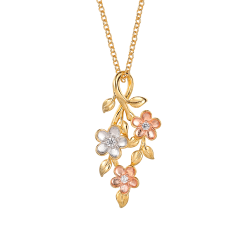 Blomster Halsk�de - Bloming