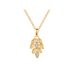 Seeds Halsband - Guldplterad