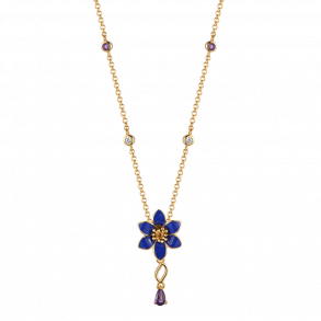 Anemone Necklace - Goldplated