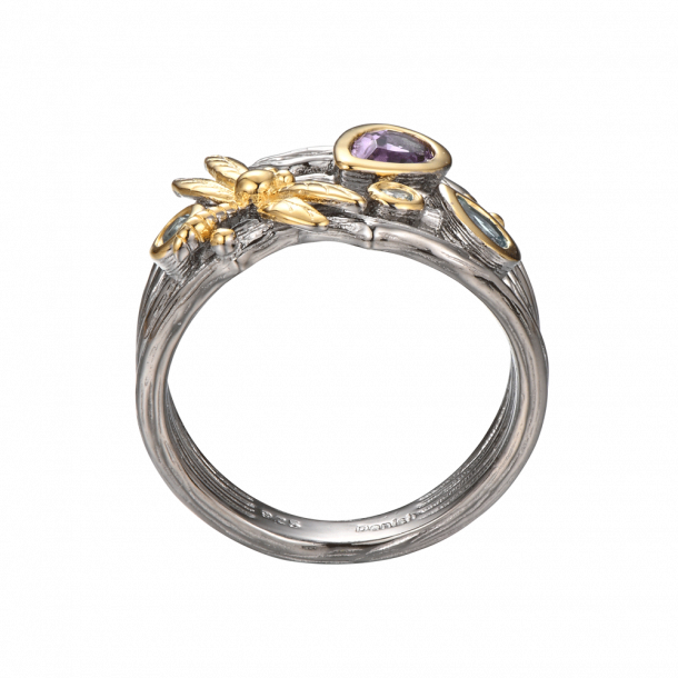 Dragonfly Ring - Dark