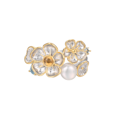 Flower Ring - Silver