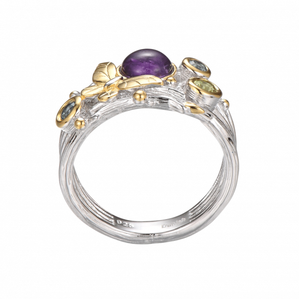 Sommerfugl Ring - Slv