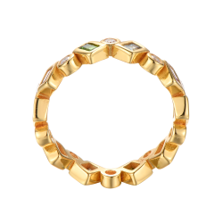 Konfetti Ring - Guldplterad