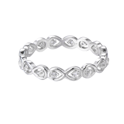Infinity Ring With Stones