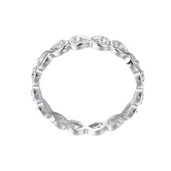 Infinity Ring With Stones