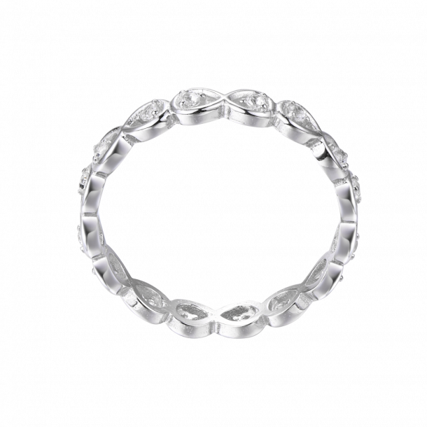 Infinity Ring With Stones