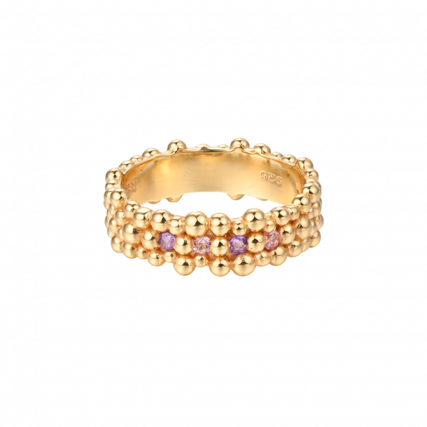 Champagne Ring - Guldplterad