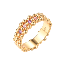 Champagne Ring - Guldplterad