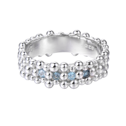 Champagne Ring - Silver