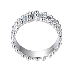 Champagne Ring - Silver