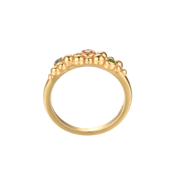 Champagne Ring - Guldplterad