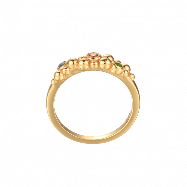 Champagne Ring - Guldplterad