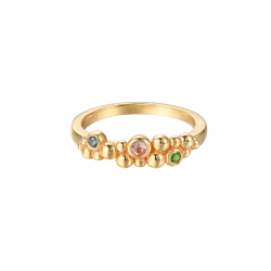 Champagne Ring - Guldplterad