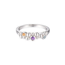 Champagne Ring - Silver