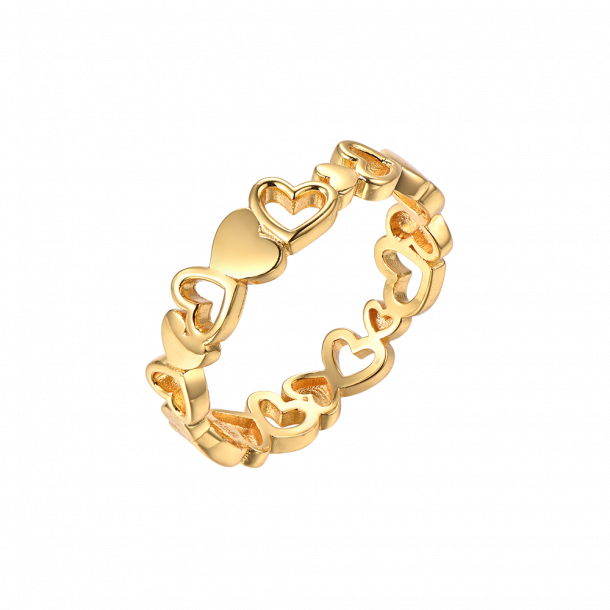 Heart Ring - Goldplated