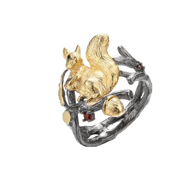 Egern Ring Guldbelagt