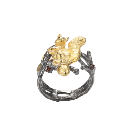 Egern Ring Guldbelagt