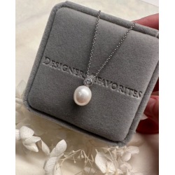 Perle Halsband - Slv