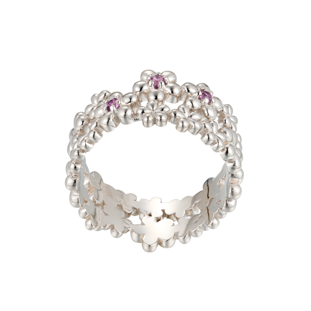 Frgtmigej ring - Silver med ametist